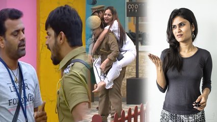 பிக் பாஸ் 2 - திருடன் - போலீஸ் கூத்து- வீடியோ