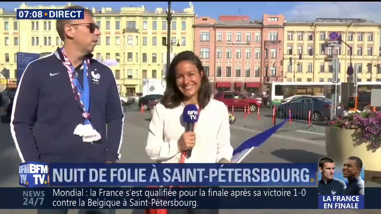 "Les Bleus nous ont emmenés sur une autre planète", témoigne Ashley Chevalier qui a assisté à France-Belgique