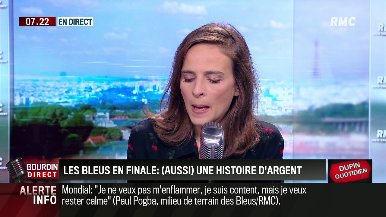 Dupin Quotidien : Le Bleus en finale, aussi une histoire d'argent - 11/07