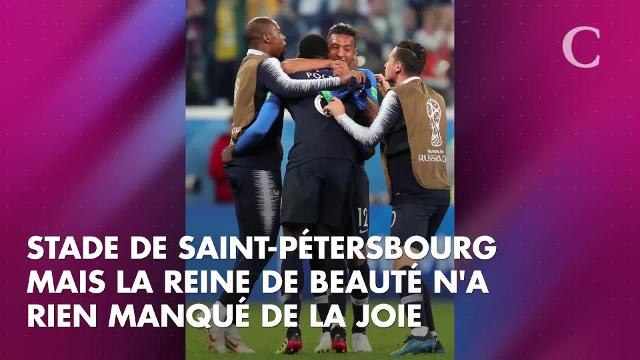 PHOTOS. Coupe du monde 2018 : Charlotte Pirroni au soutien de son chéri Florian Thauvin face à la Belgique