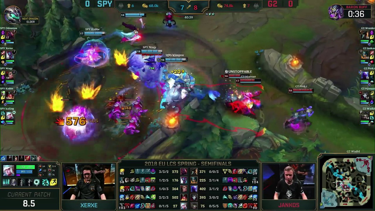 League of legends FLASHBACK -- A Quadra Jhin, please... (2018 EU LCS Spring Semifinals)