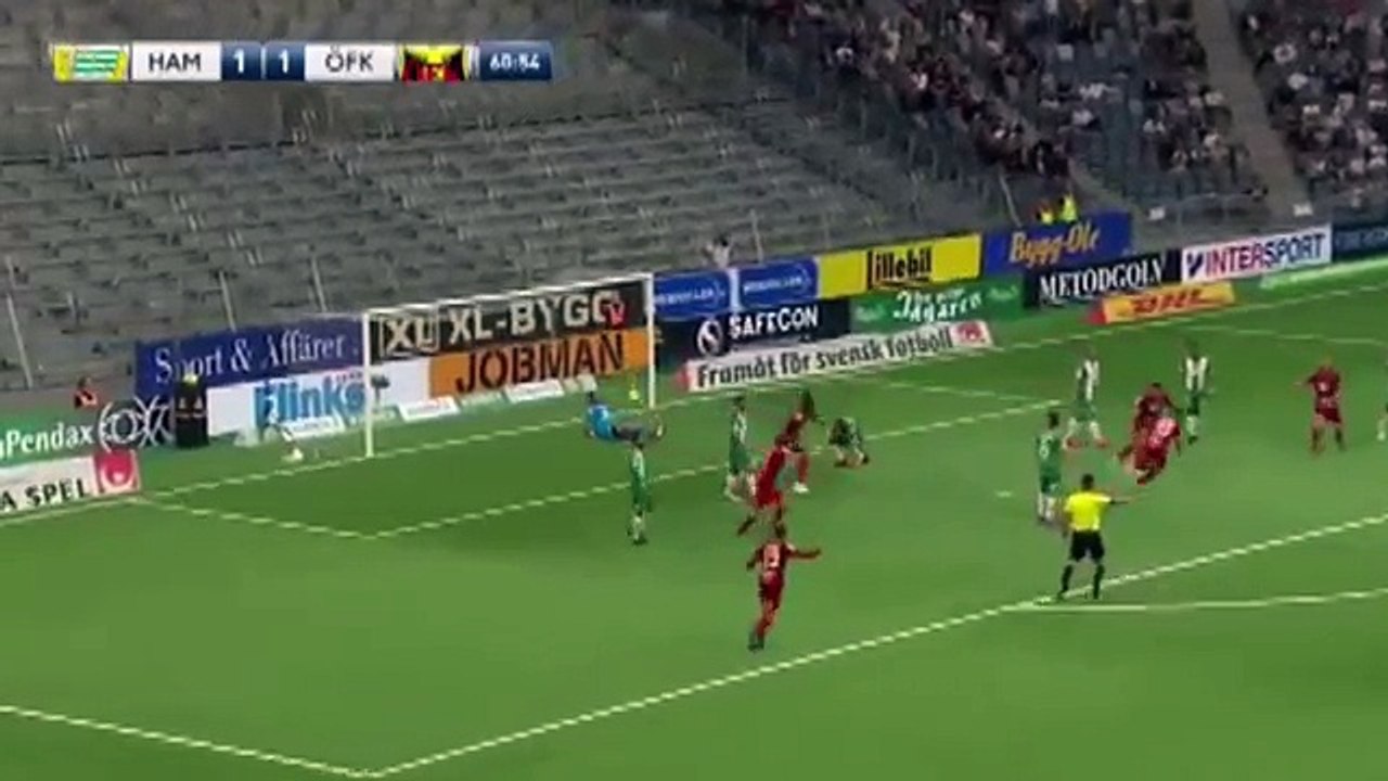 Hammarby 1:2 Ostersunds (Sweden Allsvenskan 9 July 2018)