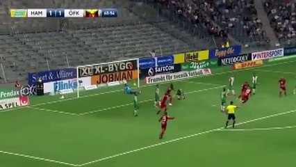 Hammarby 1:2 Ostersunds (Sweden Allsvenskan 9 July 2018)