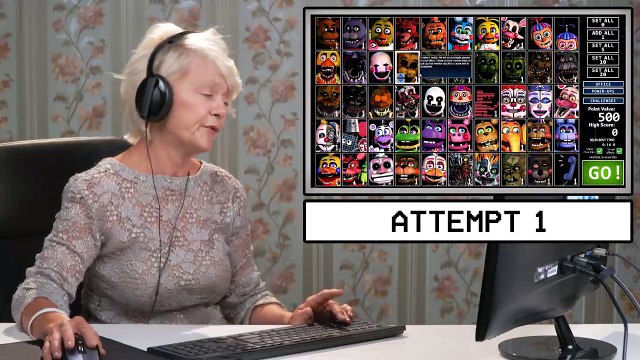 ELDERS PLAY FNAF: ULTIMATE CUSTOM NIGHT | Five Nights at Freddy's (Elders React: Gaming)