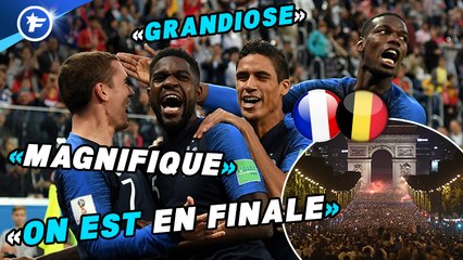 La France en fête après sa qualification, la presse belge fière de son équipe