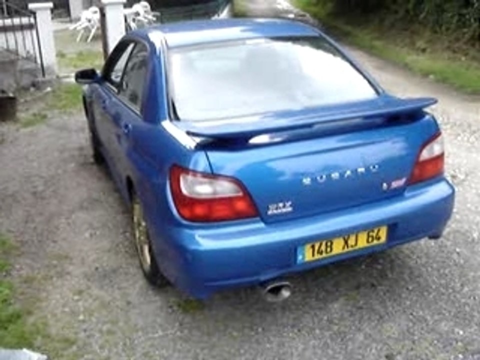 subaru impreza sti avant changement de ligne