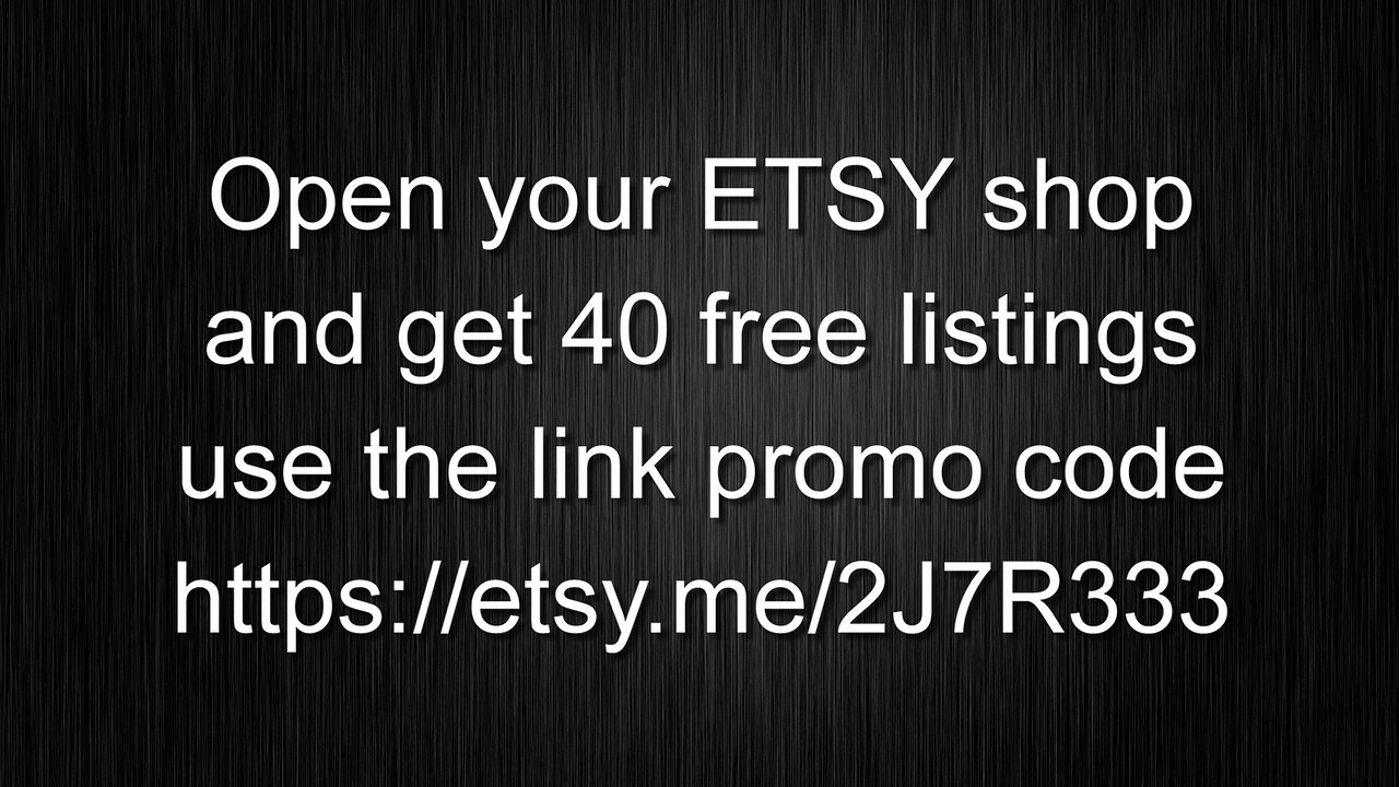Etsy free listing code 2018