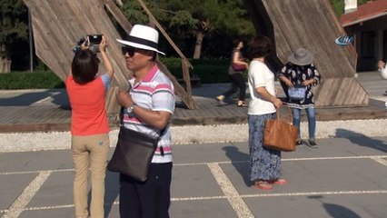 Çin Halk Cumhuriyeti Kültür ve Turizm Bakanı Luo Shugang’dan Troya Antik Kenti’ne ziyaret