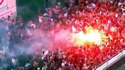 Explosion de joie juste à Nantes, sur l'esplanade des Machines