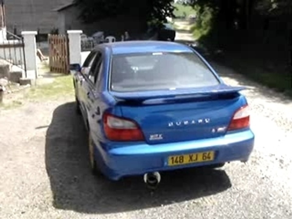 subaru impreza sti ligne inox 2/2