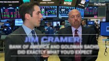 Jim Cramer Breaks Down Bank of America and Goldman Sachs' Latest Earnings
