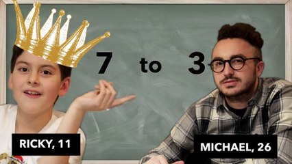 Adults Vs. Kids  Basic Math