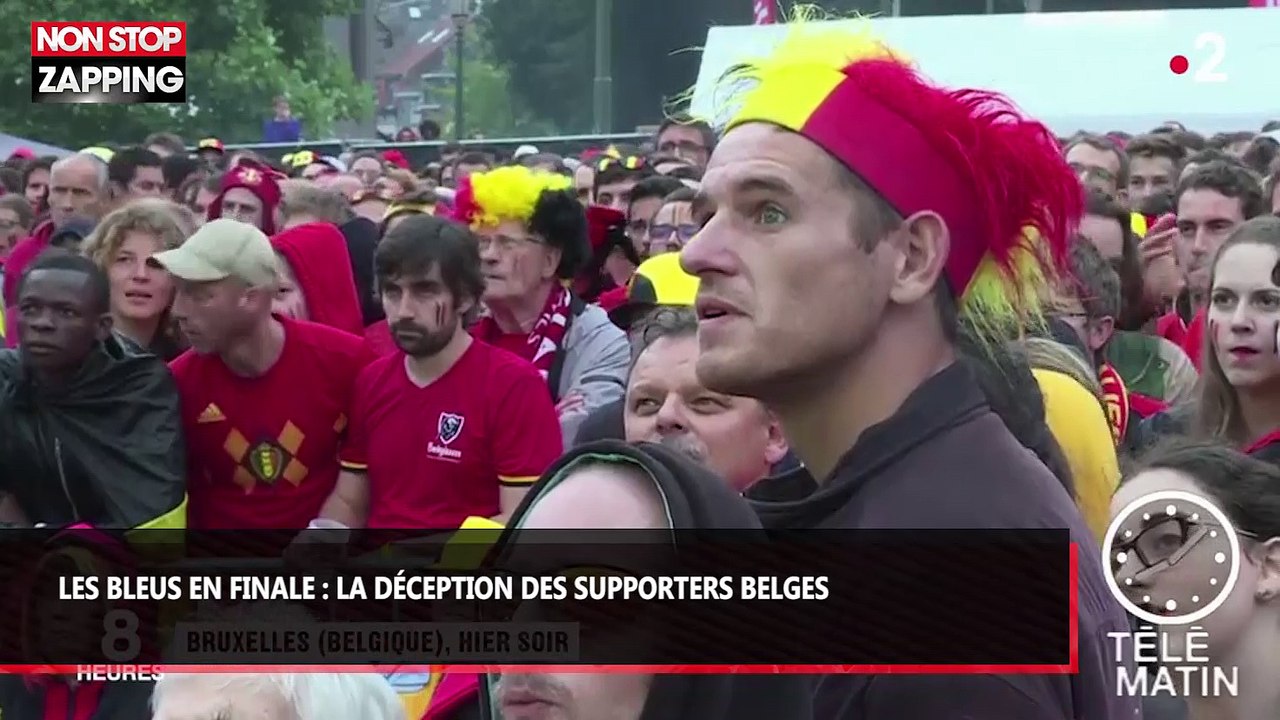Les Bleus en finale : Déception et colère du côté des supporters belges (vidéo)