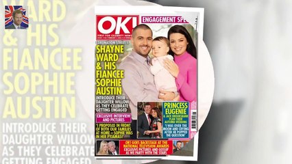 And now opening up  Coronation Streets Shayne Ward and fiancée Sophie Austin hint at having twins