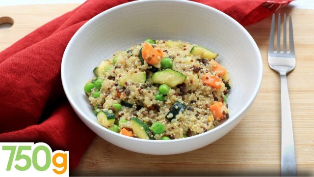 Risotto printanier au Quinoa et Lentilles - 750g