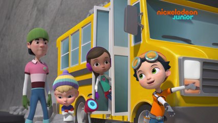 Rusty Rivets : inventeur en herbe | Une journée de ski | NICKELODEON JUNIOR