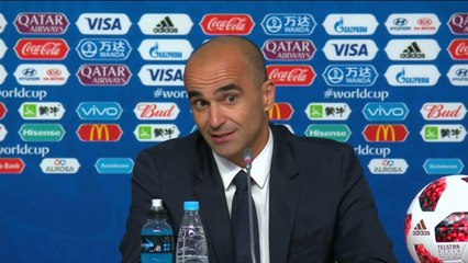 Roberto Martinez en conférence de presse