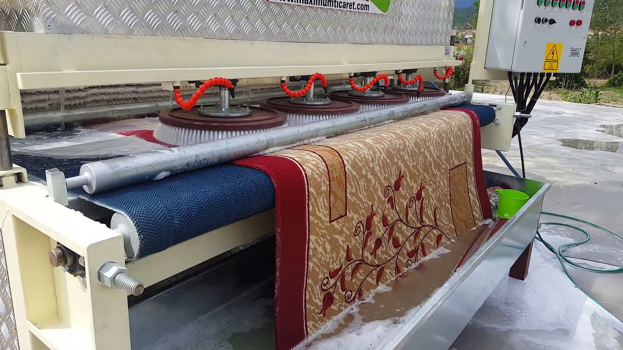 otomatik halı yıkama makinası,halı sıkma makina...