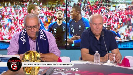 A la Une des GG : Les Bleus en finale, la France déjà championne ? - 11/07