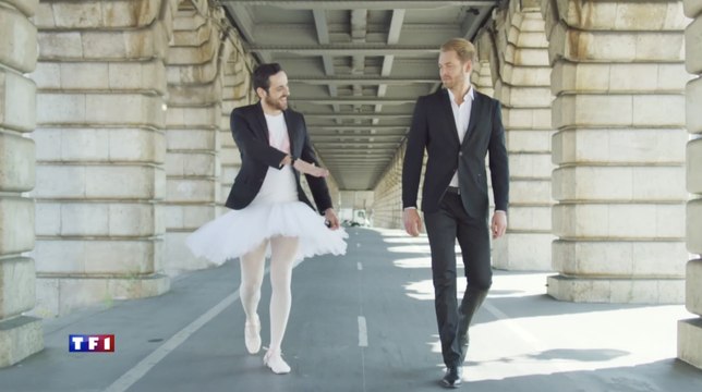 Camille Combal prépare Danse avec les stars en tutu ! - ZAPPING PEOPLE DU 11/07/2018