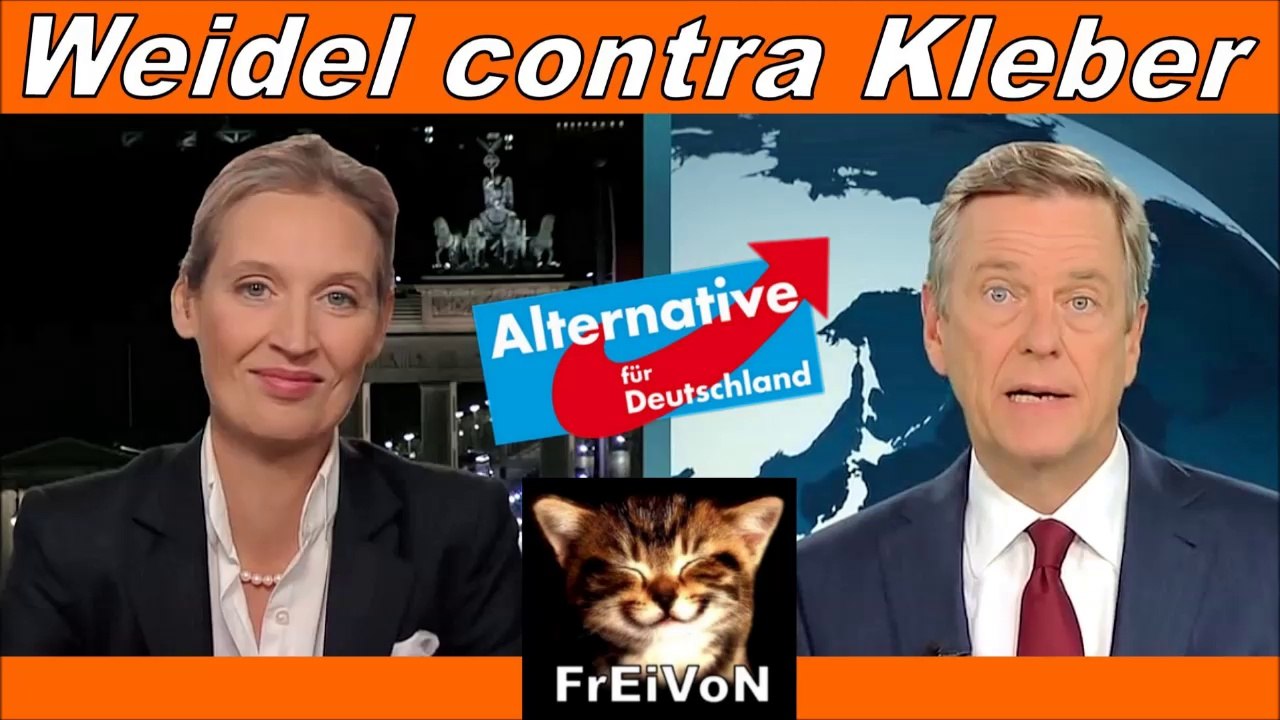 AfD * WEIDEL umschifft KLEBERS Fallen * Oppositionspolitik, Trennung Staat Kirche