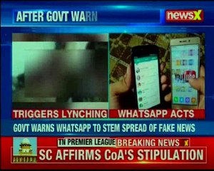 Government warns Whatsapp to stem spread of fake news; group administrators get more control