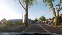 Un conducteur anglais pète les plombs contre une française qui lui a coupé la priorité