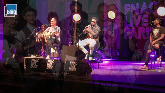 Sting & Shaggy à la rencontre des auditeurs de France Bleu