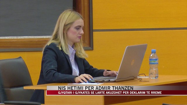 Nisin hetimet për gjyqtarin Admir Thanza - News, Lajme - Vizion Plus