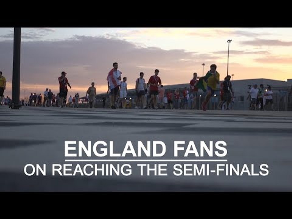 England Fans Declare Football's Coming Home After Victory Against