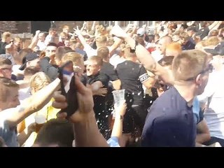 Warrington Fans Celebrate Dele's Goal - Sweden v England - Russia 2018 World Cup