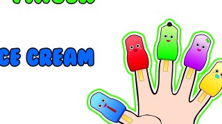 Finger Family Ice Cream| Kindergarten Song, Toddler Education, Basic English, Baby, Sing-A-Long