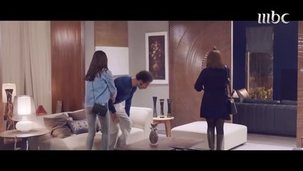 #سك_على_اخواتك -شاهد معالم وجه سعاده عندما يتحدث مع شقيقته اللبنانية زينه.