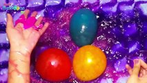 5 Colors Water Wet Balloons | Learn Colors Water Balloon Finger Family Nursery Rhymes Compilation