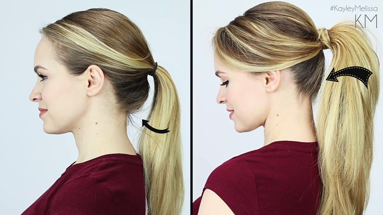 My 5 Minute Ponytail Routine