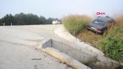 Tekirdağ Karı-koca Kazada Yaralandı