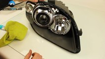 Audi A4 B7 Mini H1 Bi-xenon projector headlight retrofit tutorial