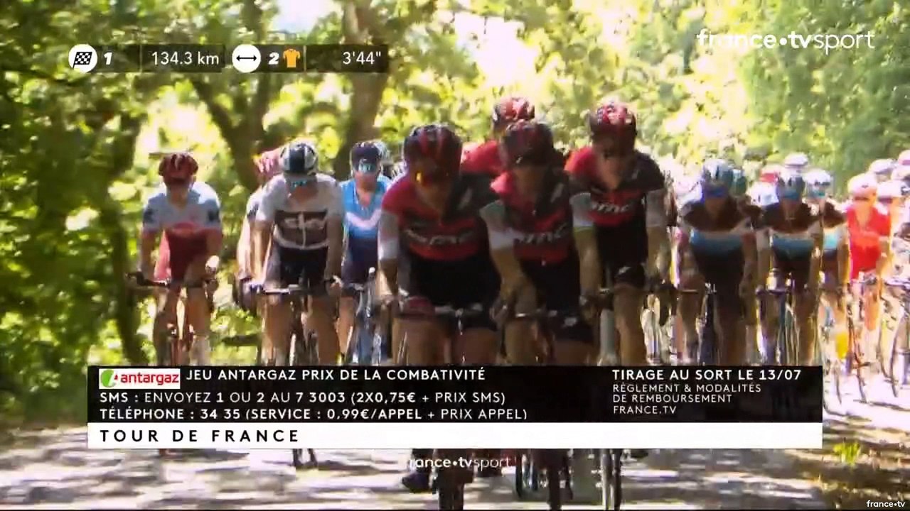 Tour de France 2018 étape Saint-Yvi Elliant