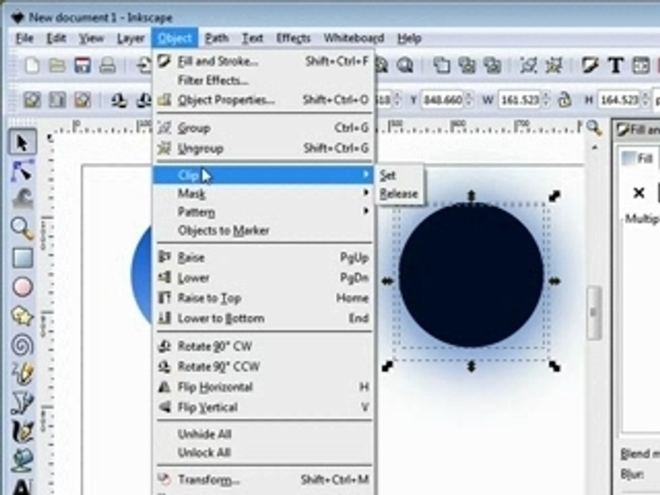 Creating an orb in Inkscape