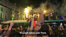 Parisians go wild over World Cup win