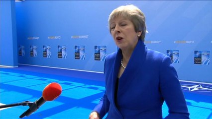 Angleterre - Theresa May encourage les Three Lions