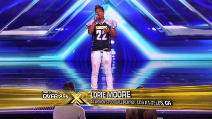 FANTASTIC American Footballer SURPRISES Judges! - X Factor Global