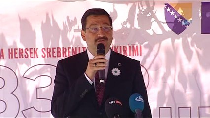 Srebrenitsa Şehitleri Keçiören'de Anıldı