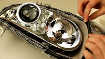 Alfa Romeo 147 Bi Xenon projector Mini H1 retrofit installation process