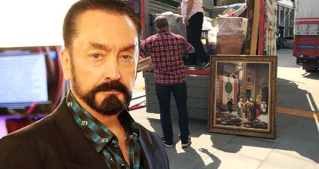 Adnan Oktar'ın Evinden Çok Sayıda Tarihi Eser Çıktı