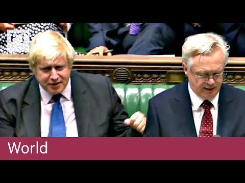Brexit plan hangs in balance as Davis and Johnson resign