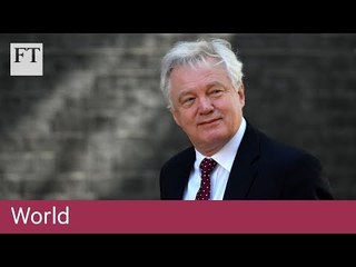David Davis resigns as UK Brexit secretary