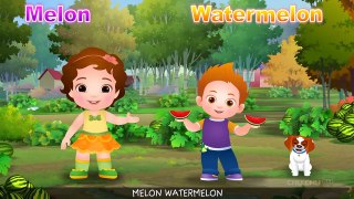 Watermelon Song (SINGLE) | Learn Fruits for Kids | Educational Songs & Nursery Rhymes | ChuChu TV