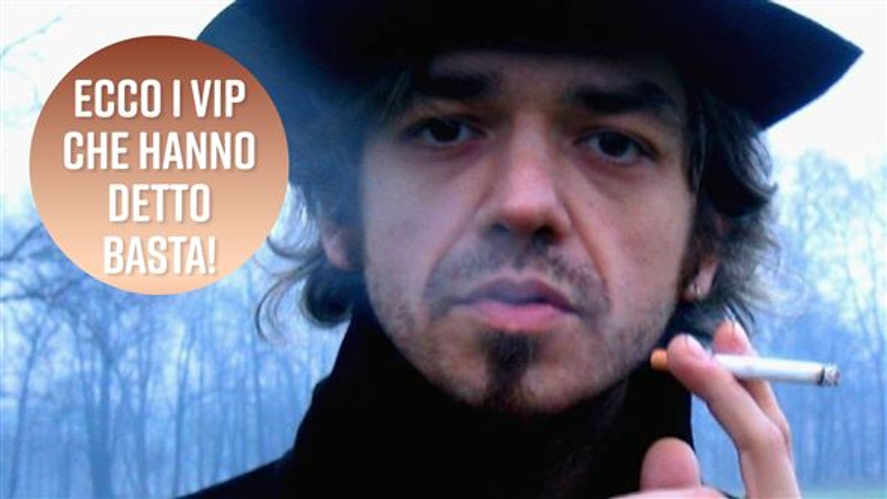 Stop al fumo: i vip che hanno scelto la sigaretta elettronica