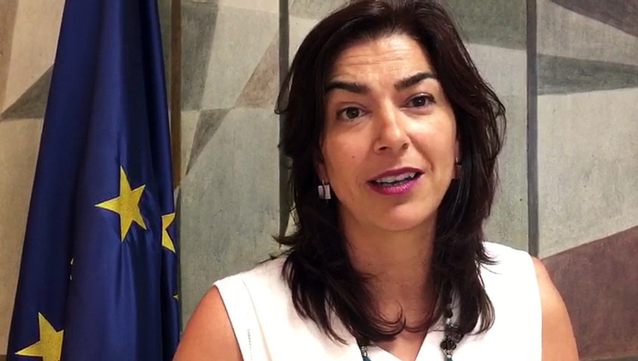 La presidenta del CSD, María José Rienda, habla...